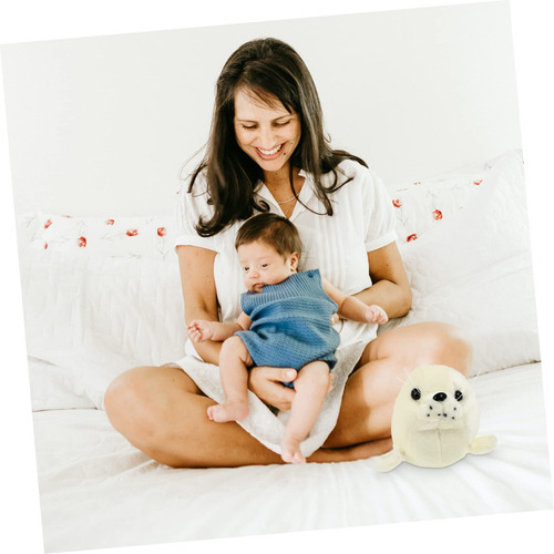 Muñeco De Peluche De Foca Blanca 26cm Juguete Adorable