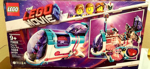 Party Bus Pop Up Lego 70828 Con 1024 Pz Lego Movie 2 (Usado)