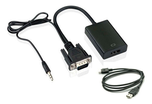 Cable Adaptador Vga A Hdmi Convertidor 