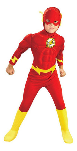 Disfraz Cosplay Flash Halloween Para Niño