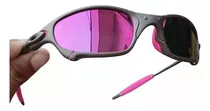 Óculos Oakley Juliet Doublexx cromado rosa pink ⋆ Sanfer Acessórios