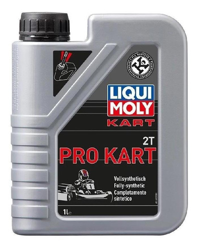 Imagen 1 de 3 de Liqui Moly Aceite Sintetico Pro Kart 2t Go Kart 1 Litro