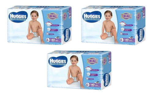 Pañales Huggies Ultraconfort Etapa 6 Niño 180 Pzas