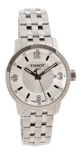 Tissot Prc 200 Plata Reloj De Deporte De  Hombres De Cuarzo