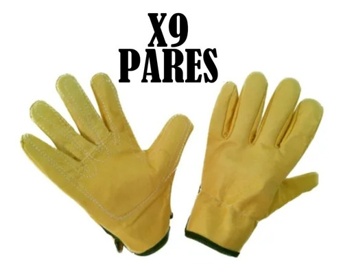 Guantes De Vaqueta Ingeniero Reforzado (interno) 