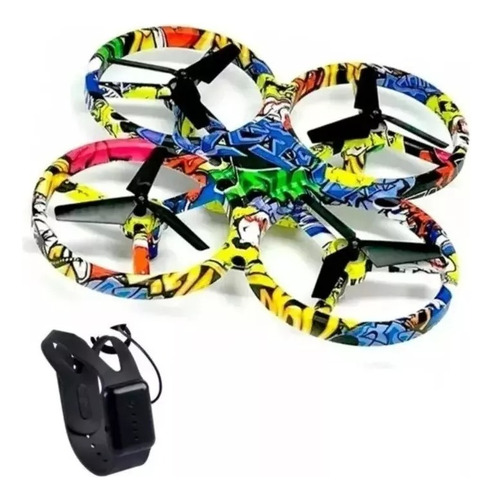 Mini Dron Con Sensor De Mano Usb Led Smart Interactivo