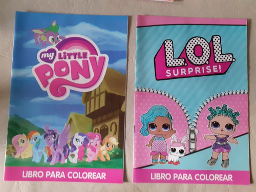 Pack De 10 Libros Para Colorear Varios Modelos Para Pintar