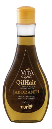Kit Com 3 Unidades Óleo Capilar Vita Capili 80ml Muriel