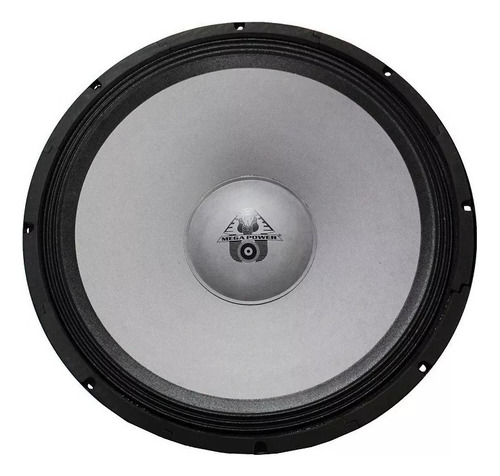 Bocina Mega Power De 15 Pulgadas Wpa-15 Color Negro
