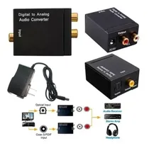 Comprar Convertidor Audio Optico Digital A Rca Analogico,óptico- Rca