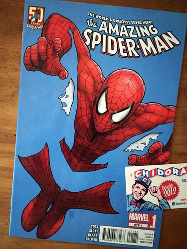 Comic - Amazing Spider-man #679.1 Joe Quesada