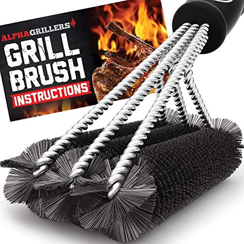 Alpha Grillers 18 Grill Brush Best Bbq Cleaner Caja Fuerte P