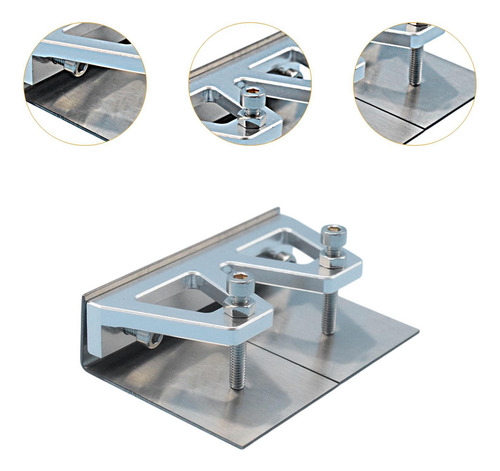 Pestañas De De Metal Aletas De Ajuste Placas De 76x50x19 Mm