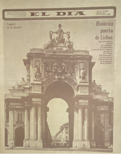 Vintage El Día N° 2621 Los Amores De Garibaldi  1984
