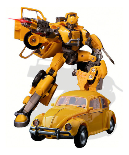 Brinquedo Para Crianças Bumblebee Robô Transformador Liga
