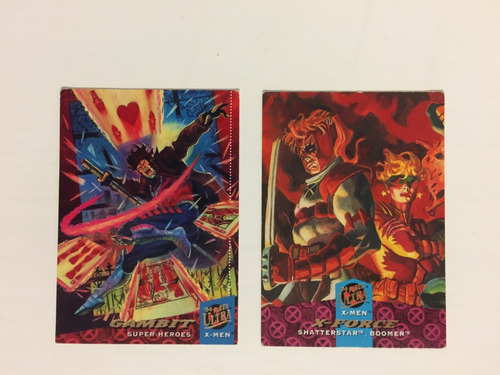 Tarjetas / X Men Fleer Ultra 1994 / Lote De 2 (Usado)