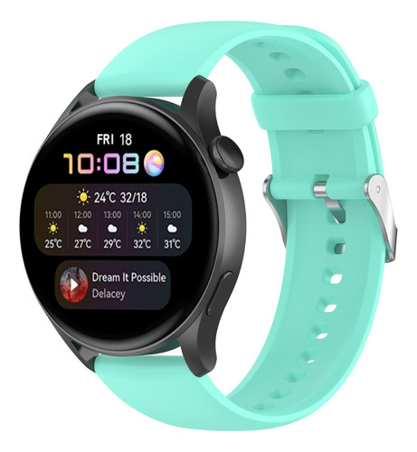 Correa Deportiva Silicona Compatible Con Huawei Watch 22 Mm