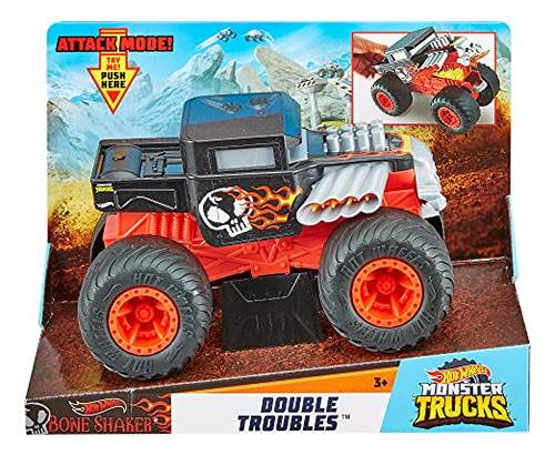 Hot Wheels Bone Shaker Monster Truck Double Trouble