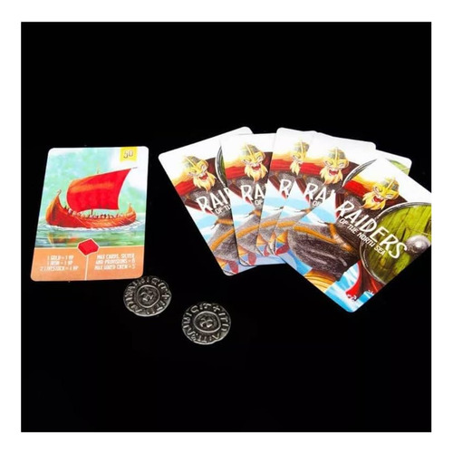Juego De Mesa: Estudios De Juegos Riders Of The North Sea Re