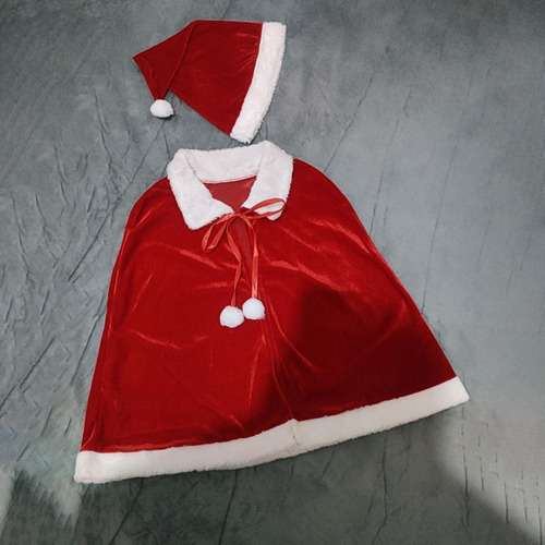 Capa De Disfraces De Navidad Vestido De Lujo Capa De