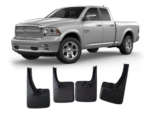 Loderas Dodge Ram 1500 2500 2009-2018 Pick Up 4 Piezas