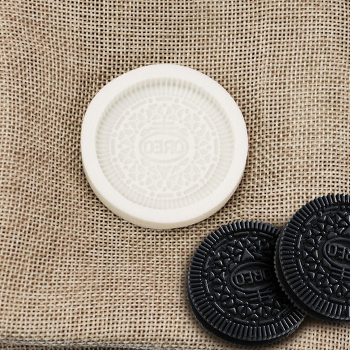 Molde De Silicona De Azúcar Con Tapa De Galleta Oreo Úni