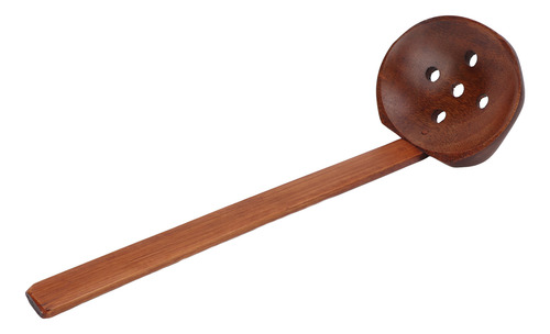 Cuchara De Madera Japonesa, 5 Cucharas, Mango Robusto, Mano