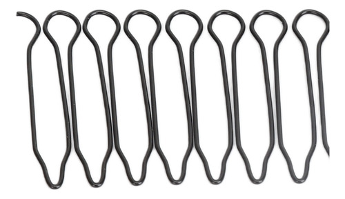 Pinzas De Acabado De Cabello En Forma De U, 9 Piezas, Peine