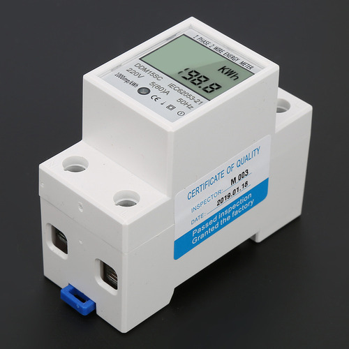 Medidor Kwh Energía Electrónica Digital Lcd Ddm15sc 5 - 80a