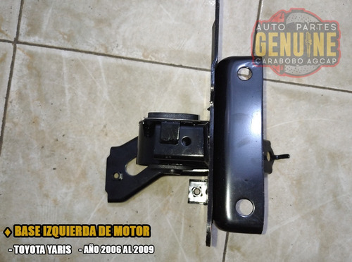Base De Motor Izquierda De Toyota Yaris Sincronico 06 2010