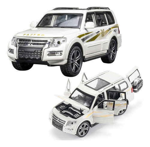 Mitsubishi Montero Sport Suv Miniatura Metal Autos 1/32