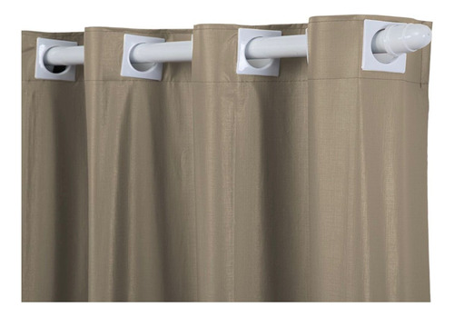 Blackout Pvc 100% Corta Luz Com Ilhós 1,80x1,40- Sala Quarto