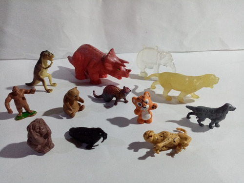 Animales Y Dinosaurios Lote 12 Figuras Varias Series