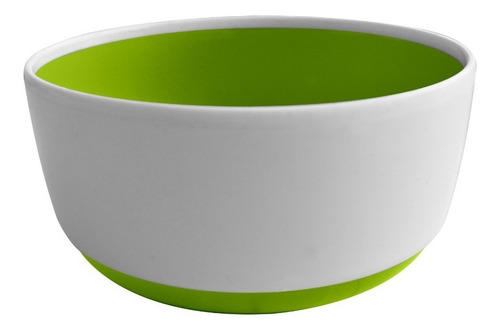 Set De 10 Tazones Cerealeros Bicolor Blancos