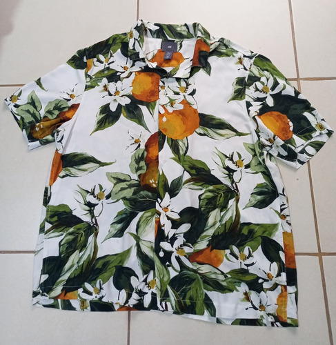 Camisa Tmmy Quickilver Banana Rep Vansss Zagna Nutic H&m (Usado)