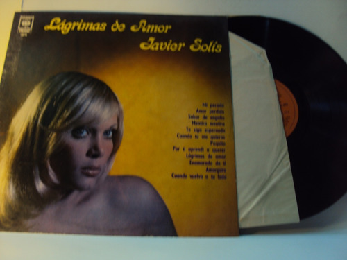 Vinilo Lp 133 Lagrimas De Amor Javier Solis