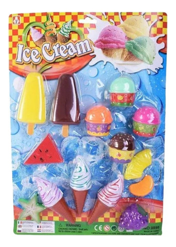 Juego De Comidas Helados Ice Cream