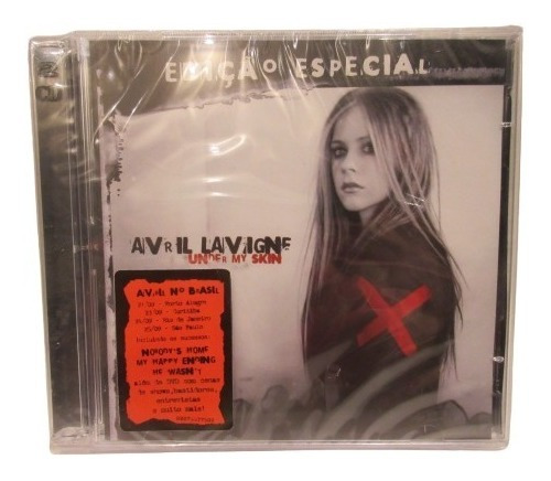 Cd Duplo - Avril Lavigne - Under My Skin - Edição Especial 