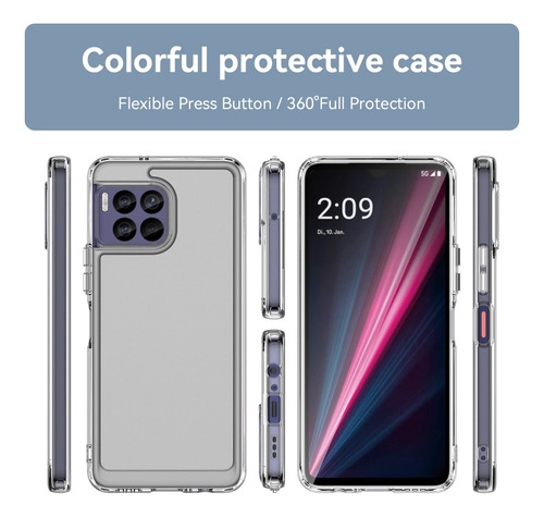 . Funda De Teléfono Tpu Para T-mobile Revvl 7 Pro 5g