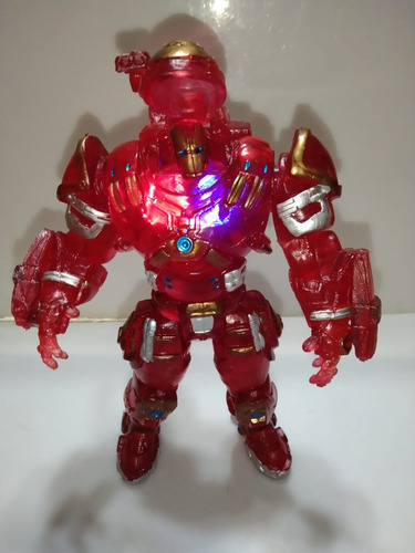 Figura Hulkbuster Con Luz Articulado 22 Cm Avengers New