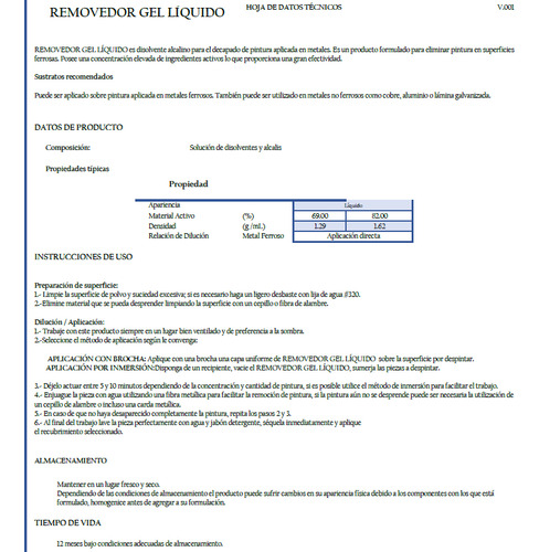Removedor De Pintura Liquido 19 Lts - Simika