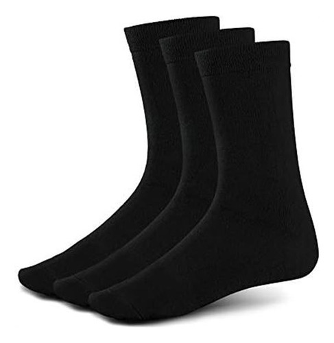 Paquete De 3 Calcetines De Vestir De Bambú, Talla Tripulació