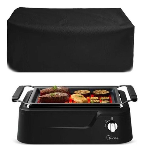 Capa Churrasqueira Grill Smokeless Midea Gra20p1