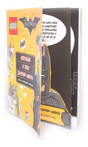 LEGO-The Batman Movie:Escolha seu Super-herói, de Lego. Editorial Happy Books Editora Ltda., capa mole em português, 2017