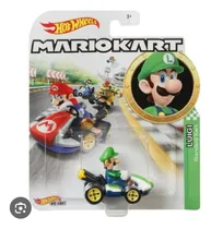 Comprar Hot Wheels Mario Kart - Luigi Oficial Nintendo Standard Kart Verde Lima