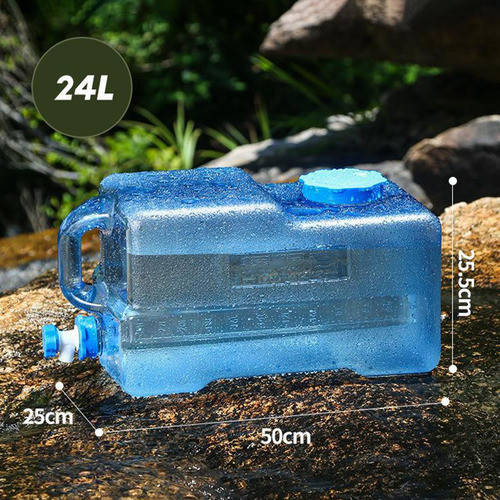 Contenedor De Agua Para Acampar, Tanque De Agua Con Tapa 15l