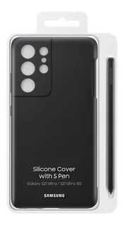 Case Galaxy S21 Ultra Silicone Cover Con S-pen Original