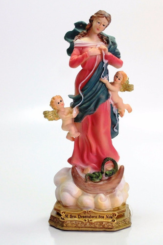 Imagem Nossa Senhora Desatadora Nós C Resina Promoção