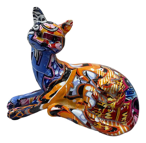 Estatua De Gatito, Escultura Animal, Garabatos, Arte De Gato