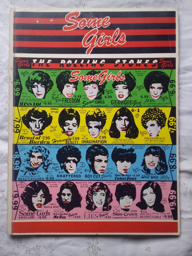 Libro The Rolling Stones-some Girls-made In Usa